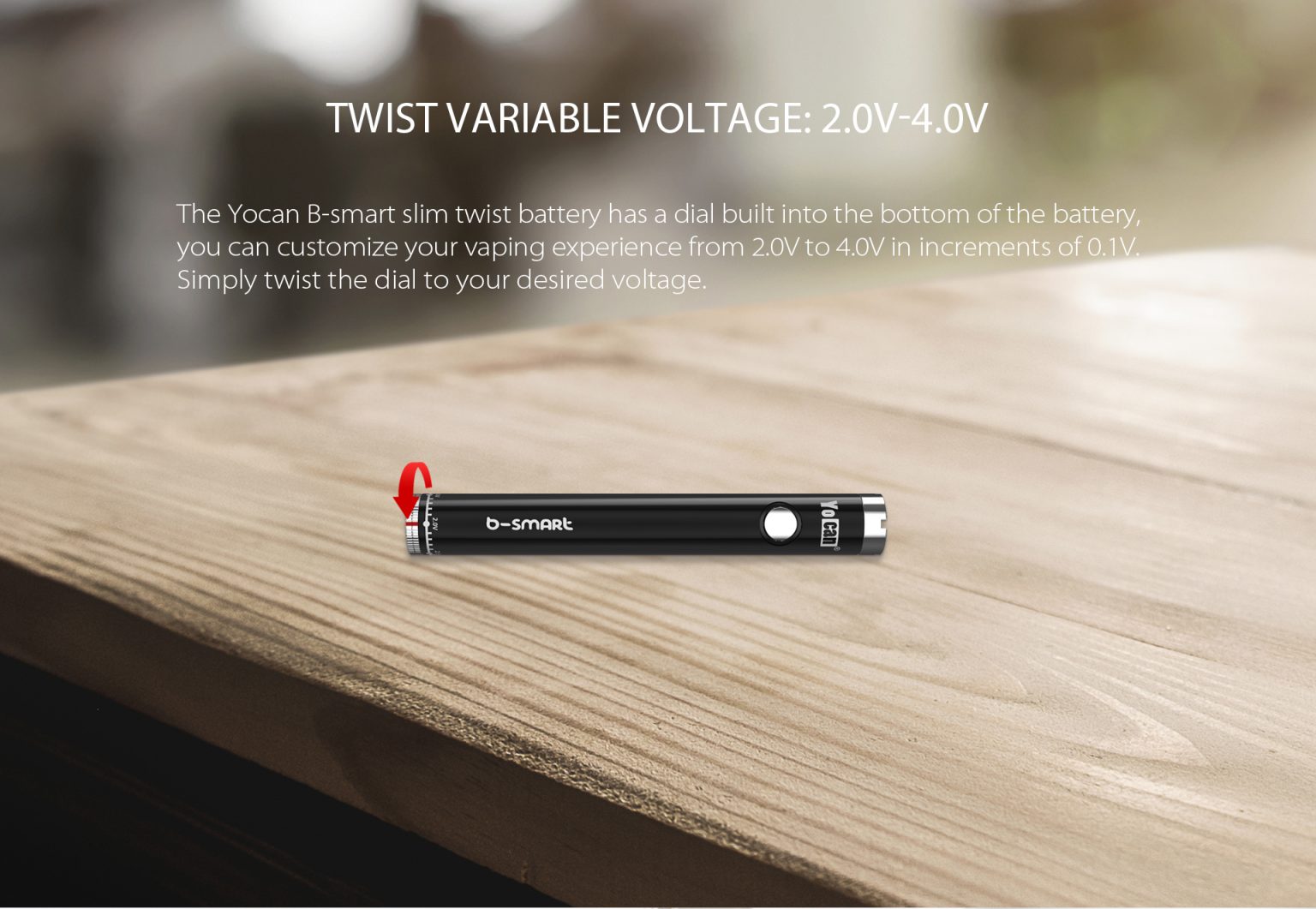 Yocan B-smart Vape Pen Battery - Yocan® Official Site