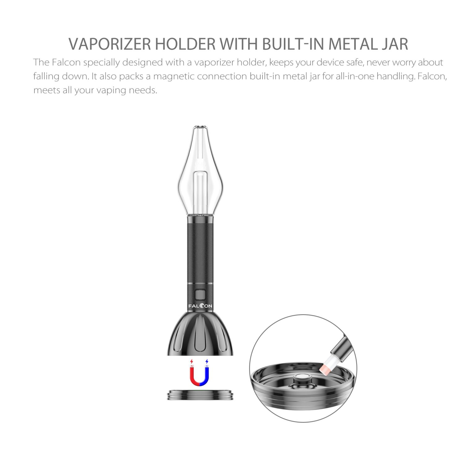 The Yocan Falcon Incredible 6 in 1 Vaporizer - Yocan® Official