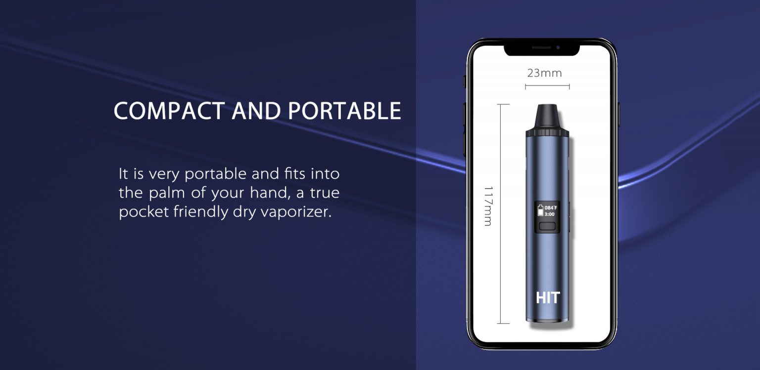 The Yocan Hit Dry Vaporizer On-the-go Pen - Yocan® Tech