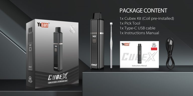 Yocan Cubex TGT tech vaporizer for concentrate - Yocan® official