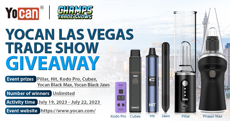 Yocan-official-champs-trade-show-giveawa