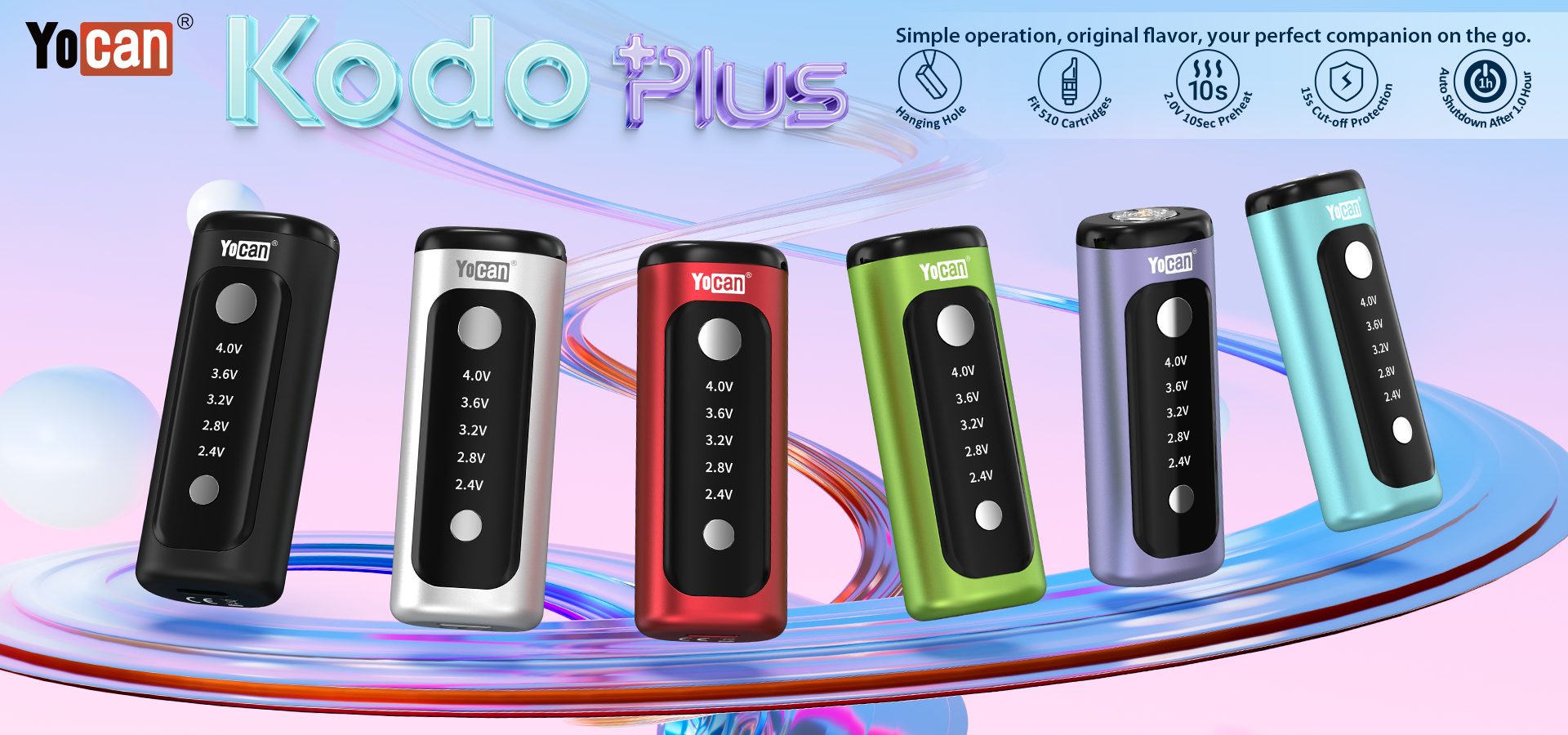 Yocan Kodo Plus: Best 510 Vape Pen Battery for